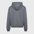 Signature Cropped Side Pocket Hoody – Charcoal